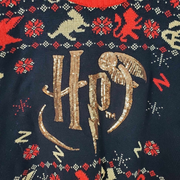 Harry Potter Sequined Knitted Sweater - Picture 4 of 9